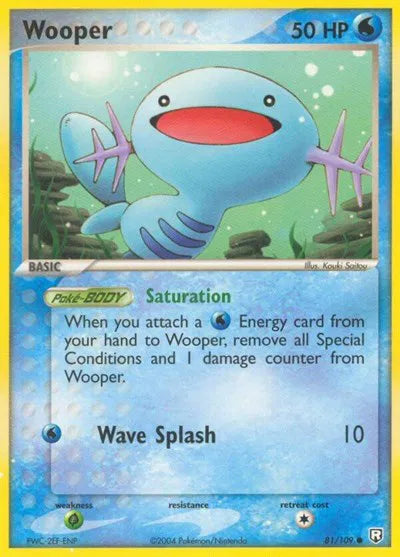 Wooper 81 · Normal (EX Team Rocket Returns)