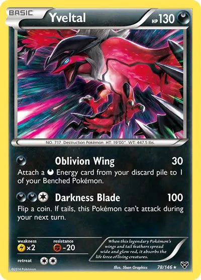 Yveltal 78 · Normal (XY Base Set)