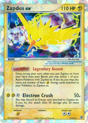 Zapdos ex 116 (EX FireRed & LeafGreen)