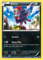 Zorua 72 ·  (XY Base Set)