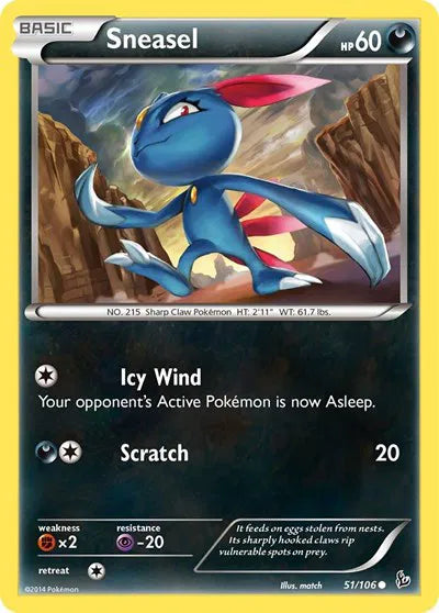 Sneasel (51) · Normal (Flashfire)