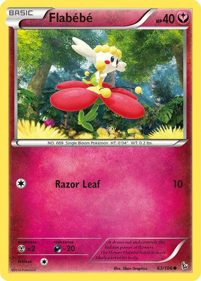 Flabebe (63) · Normal (Flashfire)
