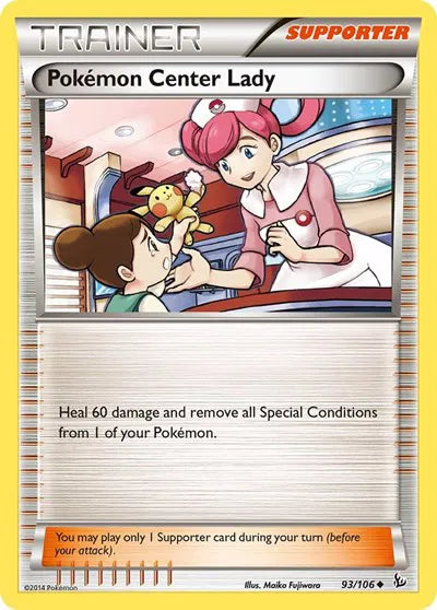 Pokemon Center Lady 93 · Normal (Flashfire)