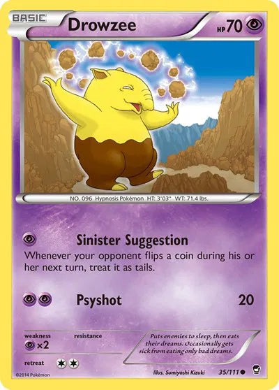 Drowzee 35 · (Furious Fists) LP