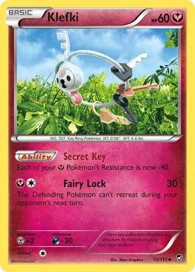 Klefki 73 · Normal (Furious Fists)