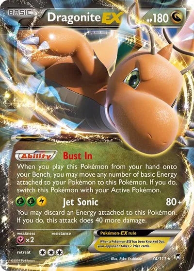 Dragonite EX 74 (Furious Fists)