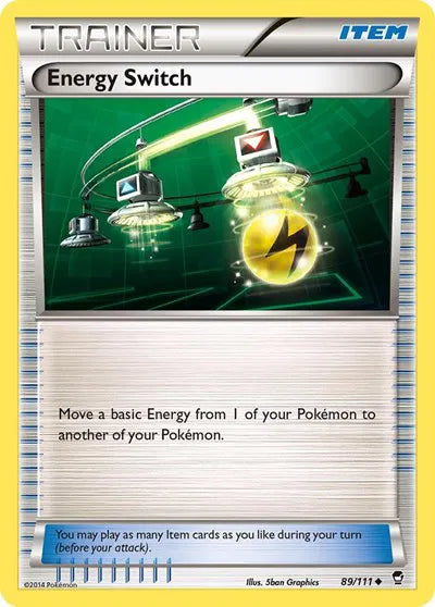 Energy Switch 89 · Reverse Holofoil (Furious Fists)
