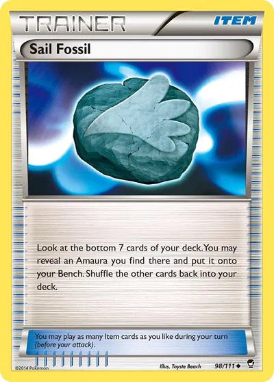 Sail Fossil 98 · Normal (Furious Fists)