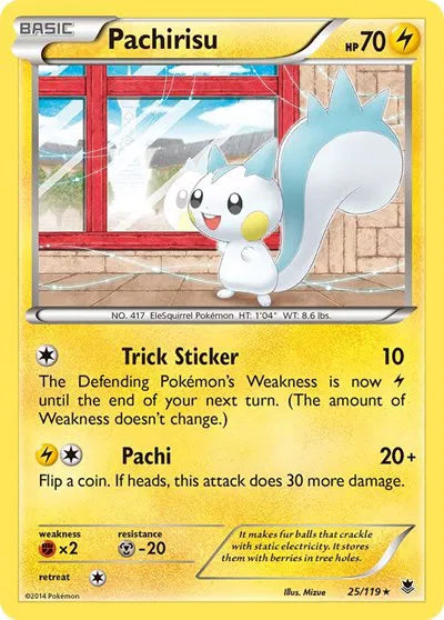 Pachirisu 25 ·  (Phantom Forces) BY  Mizue