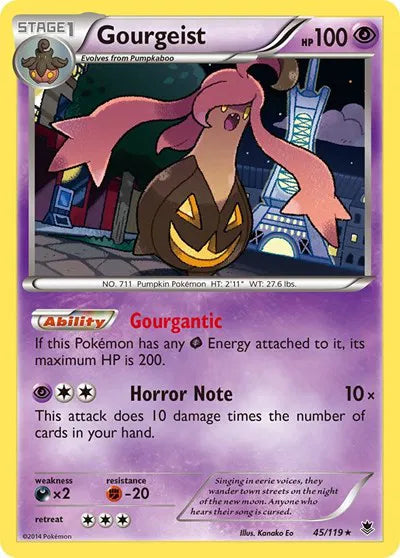 Gourgeist 45 · Holofoil (Phantom Forces)