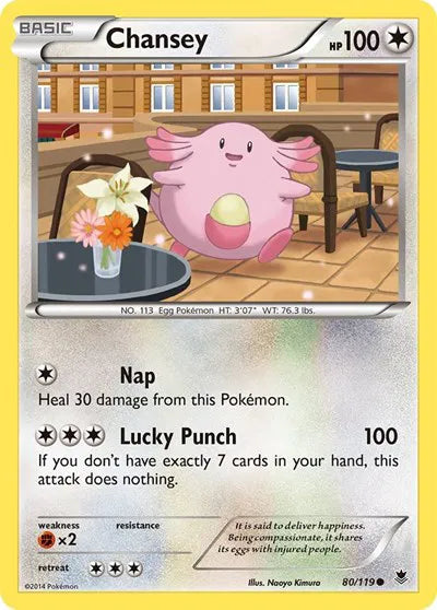Chansey 80 · (Phantom Forces) by Naoyo Kimura
