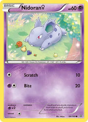 Nidoran (F) 66 ·  (Primal Clash) by  Mizue