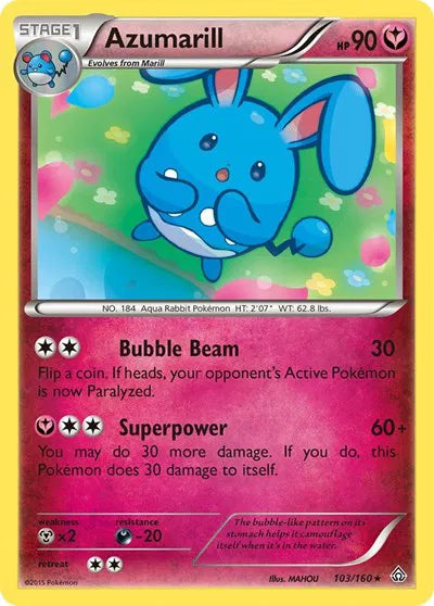 Azumarill 103 ·  (Primal Clash) by  Mahou
