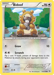 Bidoof 116 · Normal (Primal Clash)