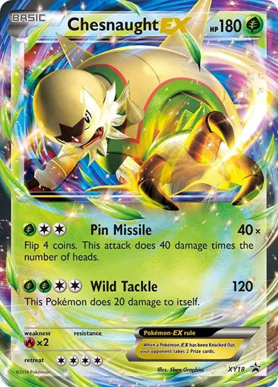 Chesnaught EX XY18 · Holofoil (XY Promos)