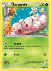 Exeggcute 1 ·  (Roaring Skies) by  Tomokazu Komiya
