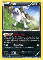 Absol 40 · Reverse Holofoil (Roaring Skies)