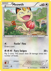 Meowth Roaring Skies Common 67