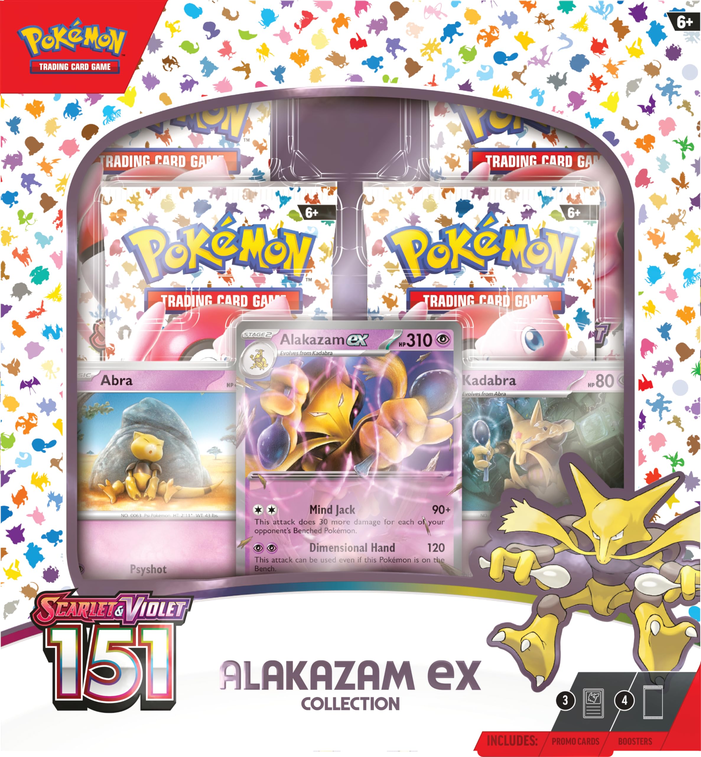 Pokémon TCG: Scarlet & Violet - 151 Collection (Alakazam ex)