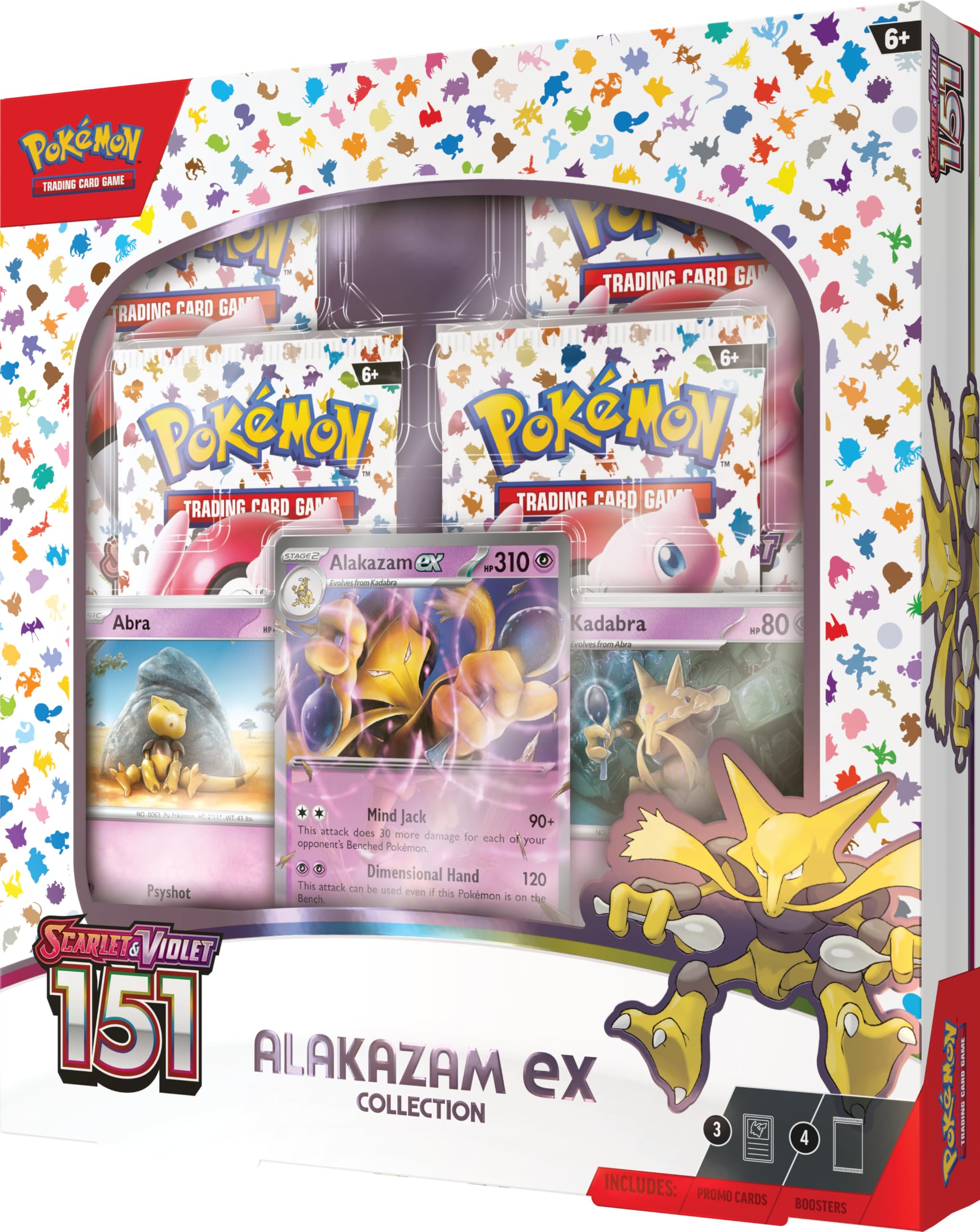 Pokémon TCG: Scarlet & Violet - 151 Collection (Alakazam ex)