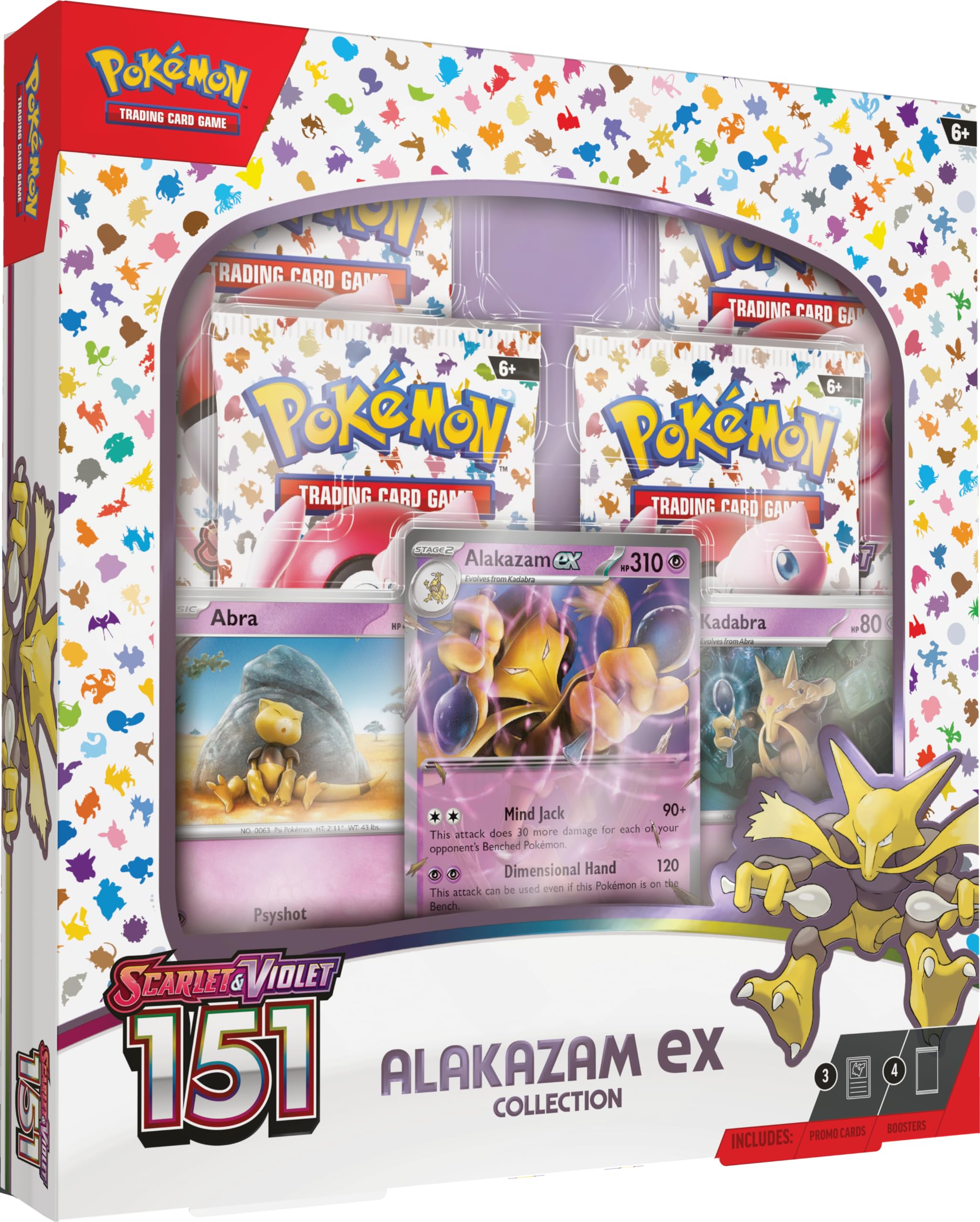 Pokémon TCG: Scarlet & Violet - 151 Collection (Alakazam ex)