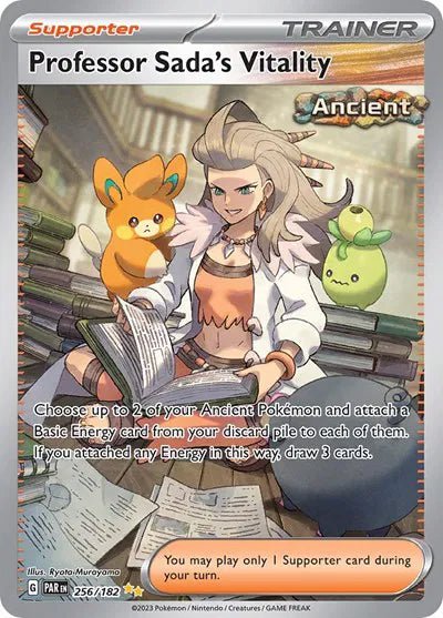 Professor Sada's Vitality Paradox Rift Special Illustration Rare 256/182 by The Greatest on MYNTED