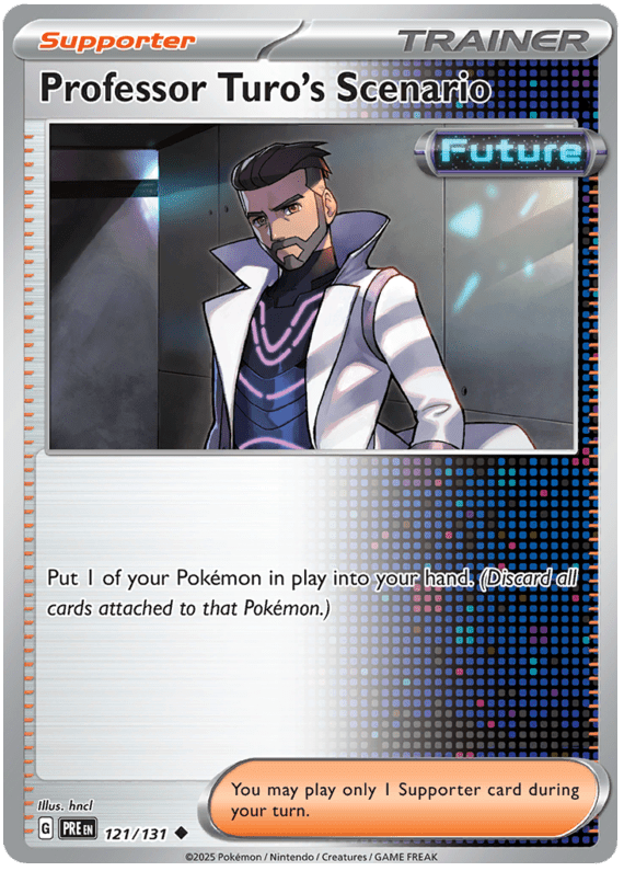 Professor Turo's Scenario 121/131 Uncommon | Scarlet & Violet – Prismatic Evolutions by Worth the XP on MYNTED