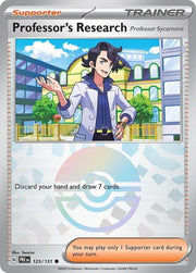 Professor's Research [Professor Sycamore] - 125/131 (Poke Ball Pattern) - SV: Prismatic Evolutions (PRE) by SAFAQATI on MYNTED