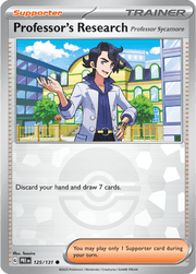 Professor's Research [Professor Sycamore] (Poke Ball Pattern) 125/131 Common | Scarlet & Violet – Prismatic Evolutions by Worth the XP on MYNTED