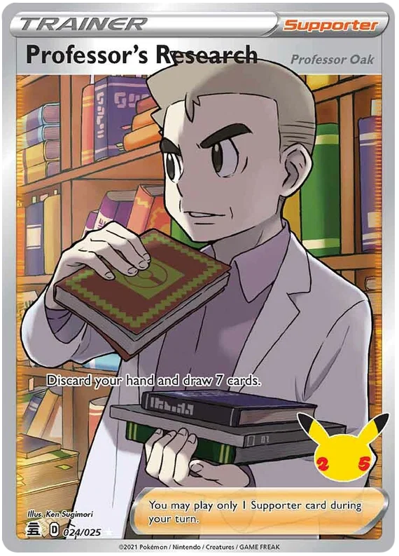 Professor's Research 024/025 Full Art (Celebrations)
