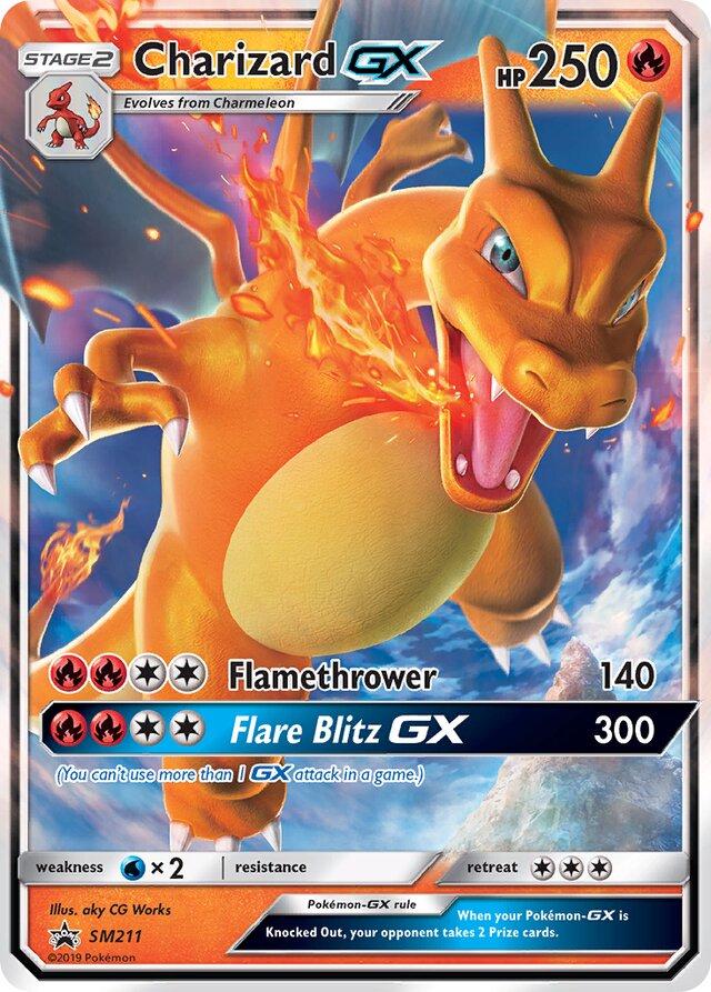 Promo Charizard GX SM211 Pokemon 2019 by Moe‘s Vault on MYNTED
