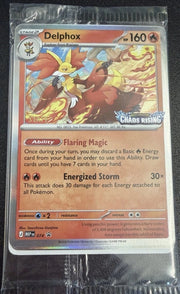 Mega Evolution - Chaos Rising (SEALED) [STAFF] Stamped Prerelease Promo Set Of 4