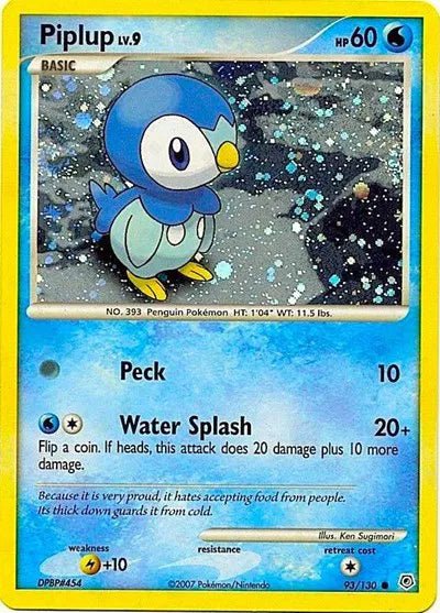 Promo Piplup 93/130 Cosmos Holo - LP by PlayVault on MYNTED