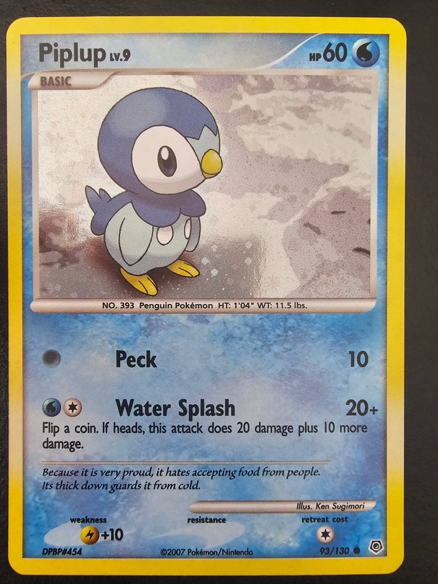 Promo Piplup 93/130 Cosmos Holo - LP by PlayVault on MYNTED