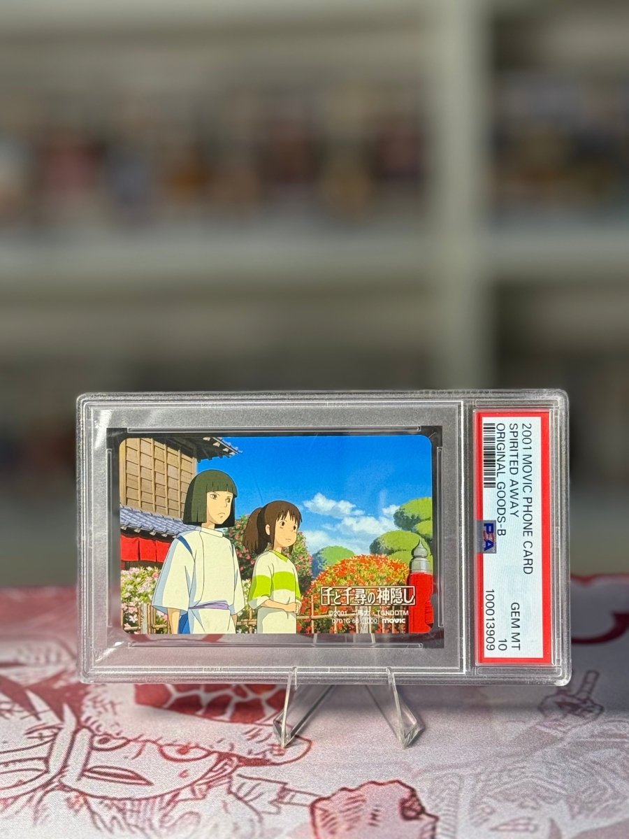 PSA 10 2001 Movie Phone Card Spirited Away by Luffy Collects on MYNTED