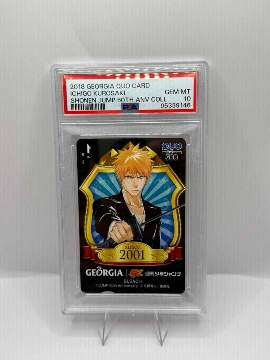 PSA 10 2018 Georgia Quo Ichigo Kurosaki by Luffy Collects on MYNTED