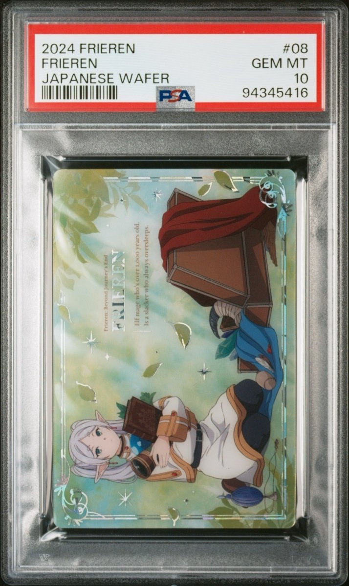 PSA 10 - 2024 Frieren Japanese Wafer 08 Frieren by TCGDON on MYNTED