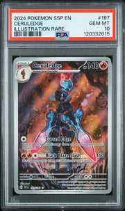 PSA 10 Ceruledge 197 Illustration Rare by Schmutzfink TCG on MYNTED