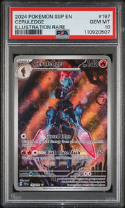 PSA 10 Ceruledge 197 Illustration Rare by Schmutzfink TCG on MYNTED
