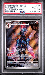 PSA 10 Ceruledge 197 Illustration Rare by Schmutzfink TCG on MYNTED