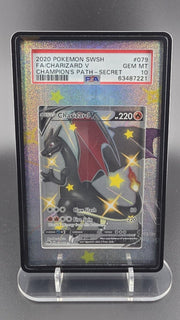 PSA 10 | Charizard V (Secret) Champion's Path Secret Rare 79/73 by Gem Mint Unc on MYNTED