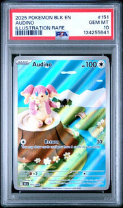 PSA 10 GEM MT - Audino - Black Bolt - 151/086 by TBD TCG on MYNTED