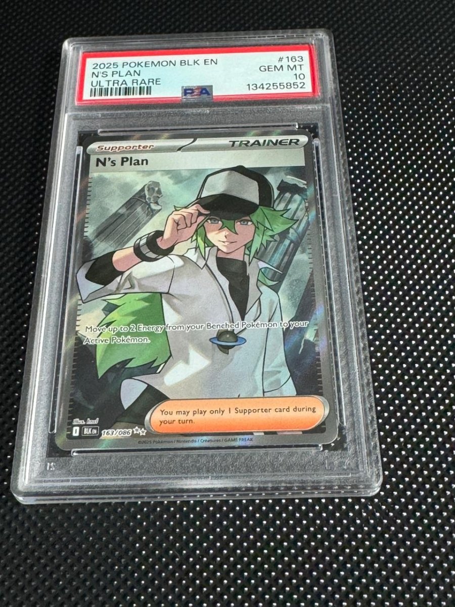 PSA 10 GEM MT - N's Plan - Black Bolt - 163/086 by TBD TCG on MYNTED