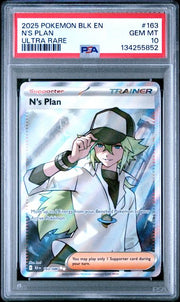 PSA 10 GEM MT - N's Plan - Black Bolt - 163/086 by TBD TCG on MYNTED