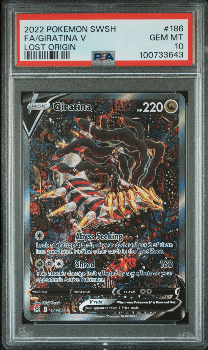 PSA 10 Giratina V by KM Collectibles on MYNTED