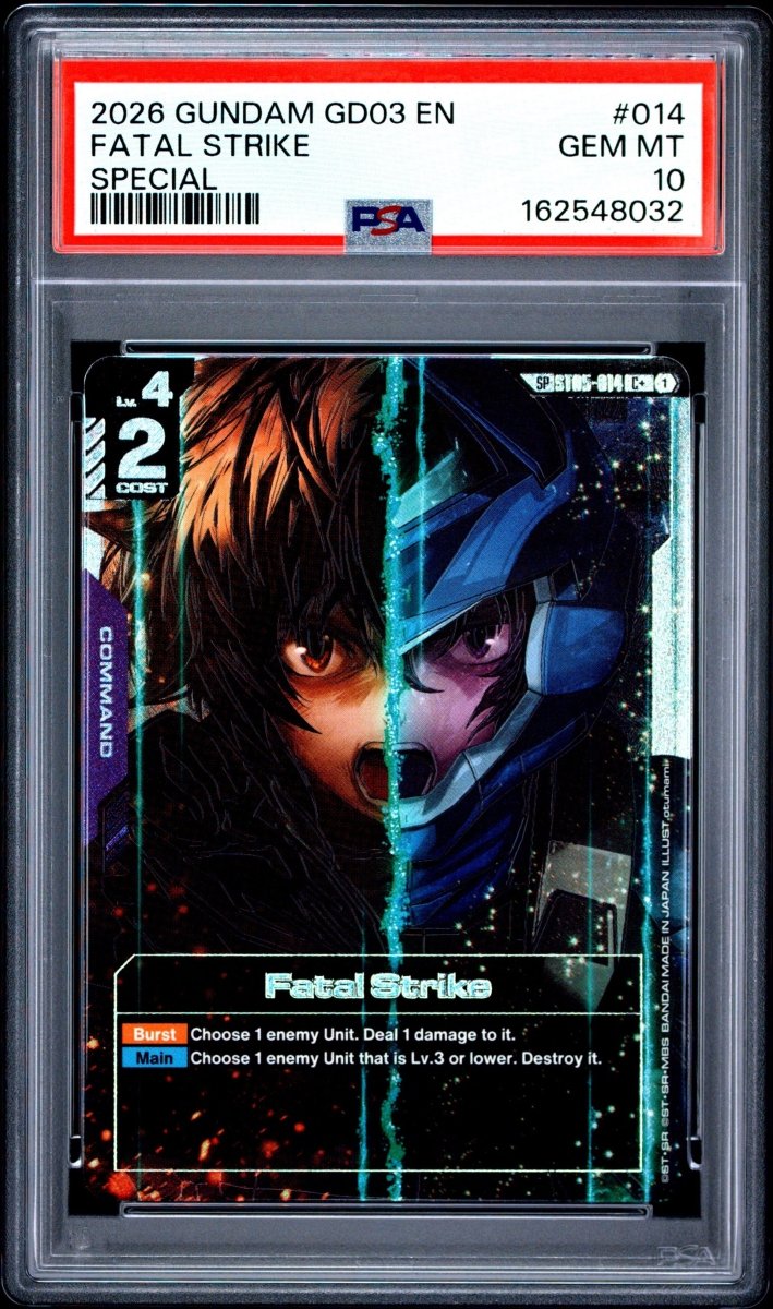 PSA 10 - Gundam - Fatal Stike - SP - GD03 by TCGDON on MYNTED