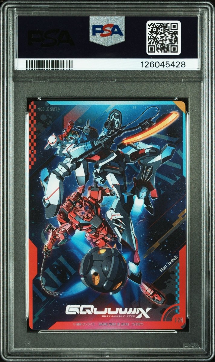PSA 10 - Gundam - GQuuuuuuX - GQuuuuuuX/RED Gundam (POP2) by TCGDON on MYNTED