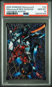 PSA 10 - Gundam - GQuuuuuuX - GQuuuuuuX/RED Gundam (POP2) by TCGDON on MYNTED