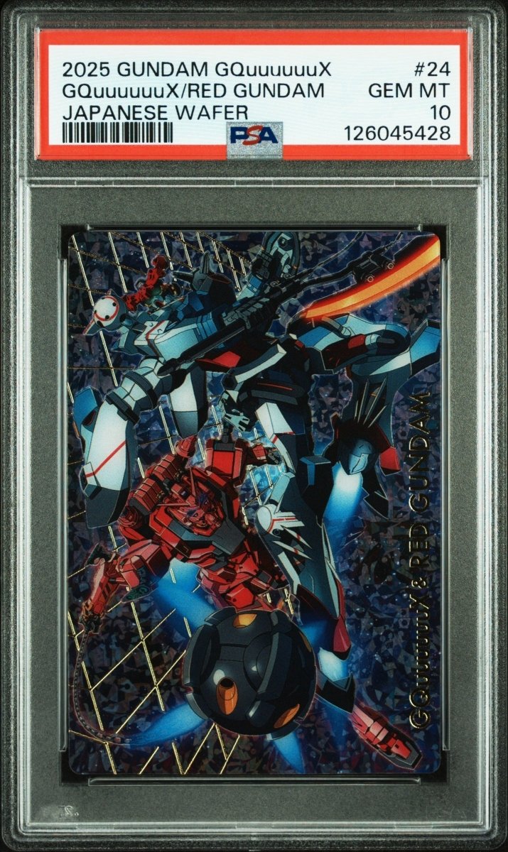 PSA 10 - Gundam - GQuuuuuuX - GQuuuuuuX/RED Gundam (POP2) by TCGDON on MYNTED