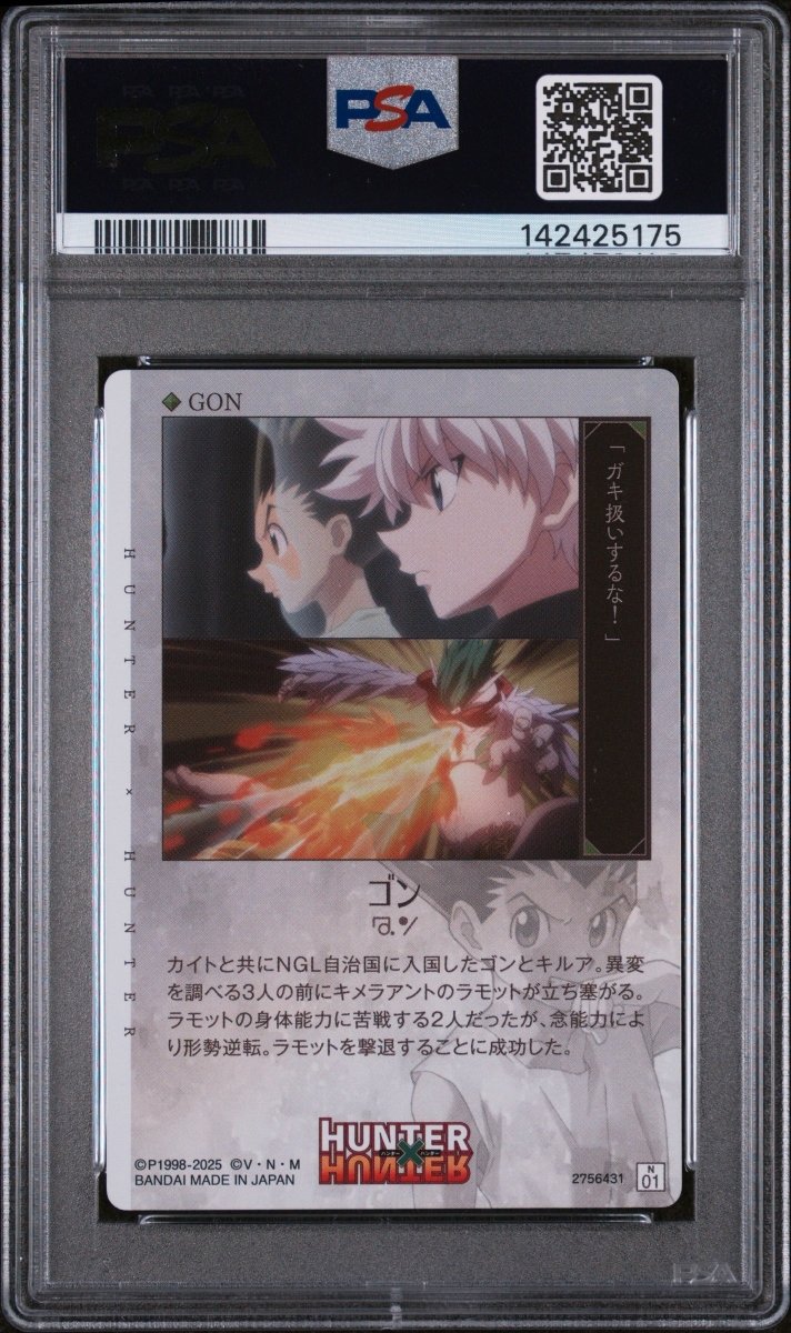 PSA 10 - Hunter X Hunter - Gon by TCGDON on MYNTED